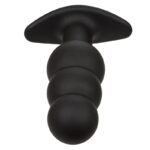 CALEXOTICS - ROCK BOTTOM PLUG ANAL CON CUENTAS 10 VIBRACIONES SILICONA NEGRO - Imagen 5