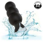 CALEXOTICS - ROCK BOTTOM PLUG ANAL CON CUENTAS 10 VIBRACIONES SILICONA NEGRO - Imagen 9