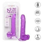 CALEXOTICS - SIZE QUEEN DILDO LILA 20.3 CM - Imagen 2