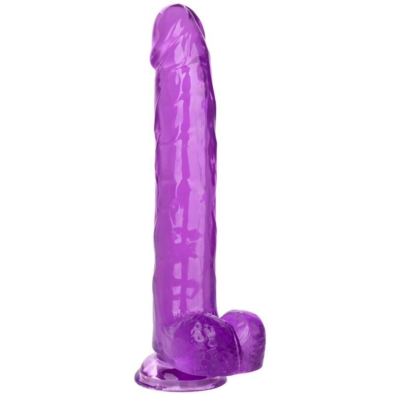 Imagen del artículo erótico CALEXOTICS - SIZE QUEEN DILDO LILA 25.5 CM de CALEXOTICS en la sección JUGUETES BIENESTAR |Dildos sin Vibración de Millenial Sexshop.