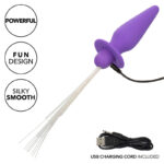CALEXOTICS - SOUTHERN LIGHTS LIGHT UP PLUG ANAL CON LUCES 10 VIBRACIONES SILICONA VIOLETA - Imagen 7