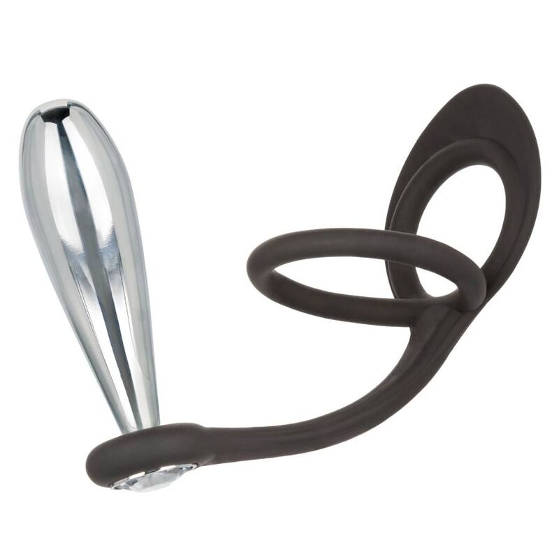 Imagen del artículo erótico CALEXOTICS - STAR FUCKER GLIDER PLUG de CALEXOTICS en la sección JUGUETES BIENESTAR |Juguetes para Hombres|Accesorios para el pene|Anillos Pene|Anillos con Plug de Millenial Sexshop.