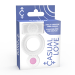 CASUAL LOVE - RING DOUBLE PLEASURE ANILLO TRANSPARENTE - Imagen 4