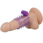 Imagen del artículo erótico CASUAL LOVE - RING FUNDA PENE VIBRADOR LILA de CASUAL LOVE en la sección JUGUETES BIENESTAR |Juguetes para Hombres|Accesorios para el pene|Fundas Pene sin extensión de Millenial Sexshop.