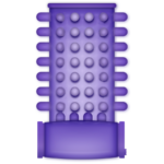 CASUAL LOVE - RING FUNDA PENE VIBRADOR LILA - Imagen 4