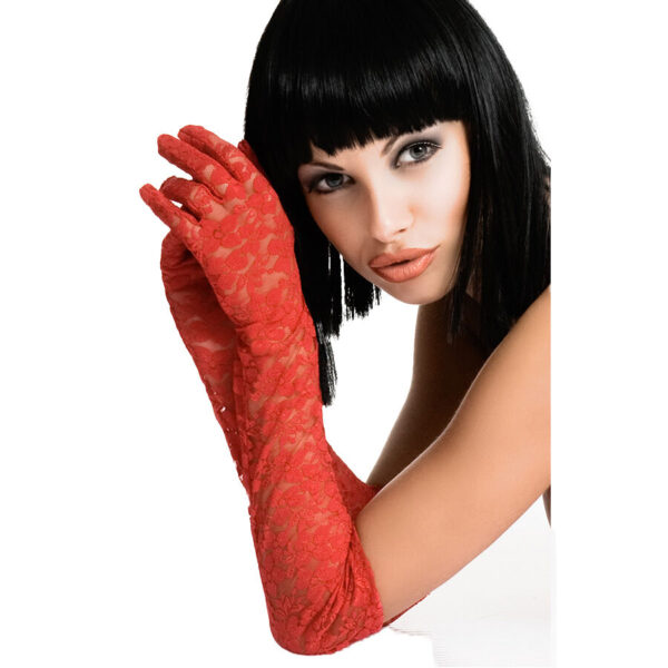 Imagen del artículo erótico CHILIROSE - CR 3071 GUANTES ROJO de CHILIROSE ACCESORIES en la sección MODA & LENCERÍA|Lencería Mujer|Accesorios|Guantes para lencería de Millenial Sexshop.
