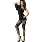 Imagen del artículo erótico CHILIROSE - CR 3390 LEGGINS NEGRO & LEOPARDO S/M de CHILIROSE ACCESORIES en la sección MODA & LENCERÍA|Lencería Mujer|Accesorios de Millenial Sexshop.