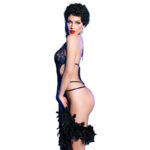 CHILIROSE - CR 4479 BODY CROTCHLESS AZUL S/M - Imagen 3