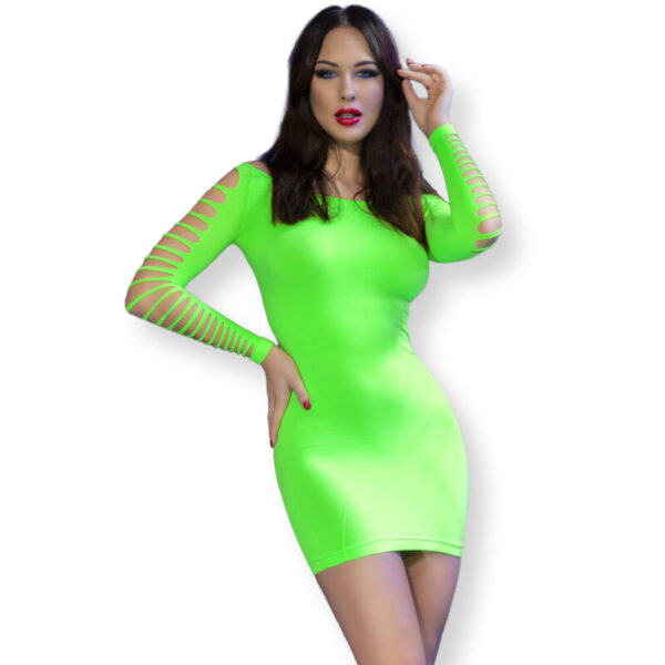 Imagen del artículo erótico CHILIROSE - CR 4617 VESTIDO VERDE S/M de CHILIROSE DRESSES en la sección MODA & LENCERÍA|Lencería Mujer|Lencería Picante|Vestidos Sexys de Millenial Sexshop.