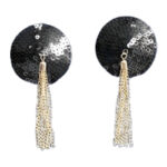 CHILIROSE - CR 4714 CUBREPEZONES NEGRO - Imagen 2