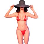 CHILIROSE - CR 4840 MICRO BIKINI ROJO S/M - Imagen 2