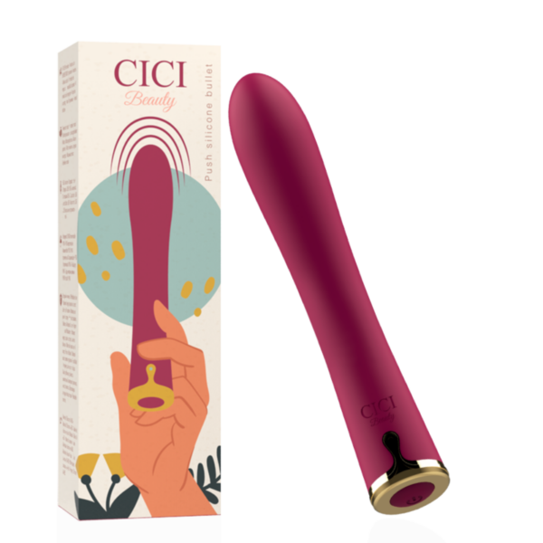 Imagen del artículo erótico CICI BEAUTY - VIBRADOR PREMIUM SILICONE UP & DOWN de CICI BEAUTY en la sección JUGUETES BIENESTAR |Juguetes para Mujeres|Estimuladores|Balas vibradoras de Millenial Sexshop.