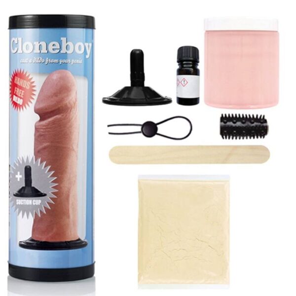 Imagen del artículo erótico CLONEBOY - DILDO & SUCTION CAP ROSA de CLONEBOY en la sección JUGUETES BIENESTAR |Dildos sin Vibración|Clonador Pene de Millenial Sexshop.