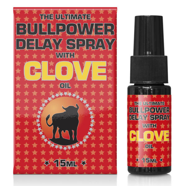 Imagen del artículo erótico COBECO - BULL POWER CLOVE DELAY SPRAY 15ML de COBECO - CBL en la sección DROGUERÍA |Estimulantes para Ellos|Retardantes de Millenial Sexshop.
