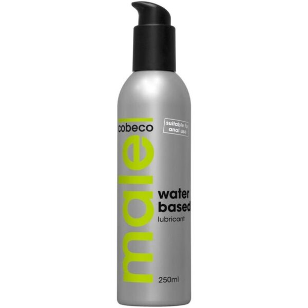 Imagen del artículo erótico COBECO - MALE LUBRICANTE BASE AGUA 250 ML de COBECO - MALE en la sección DROGUERÍA |Lubricantes|Base Agua de Millenial Sexshop.