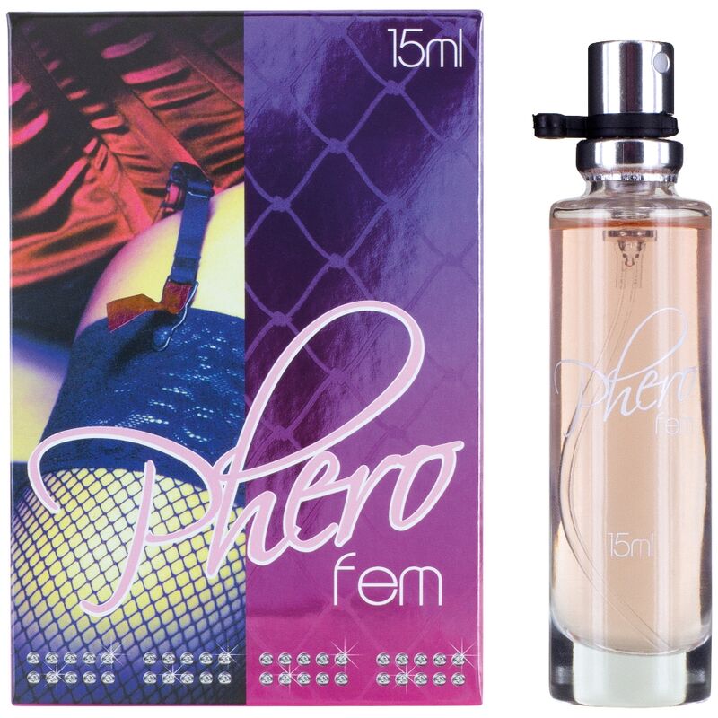 Imagen del artículo erótico COBECO - PHEROFEM PERFUME DE FEROMONAS FEMENINO 15ML de COBECO - FEMALE en la sección DROGUERÍA |Perfumes de Millenial Sexshop.