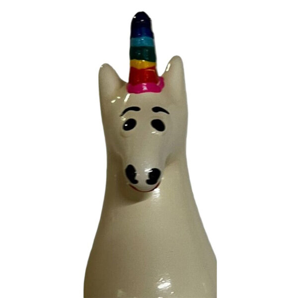 Imagen del artículo erótico CONDOMERIE - PRESERVATIVO DECORATIVO PINTADO A MANO ARCOÍRIS UNICORNIO de CONDOMERIE en la sección PRESERVATIVOS |Preservativos Divertidos de Millenial Sexshop.