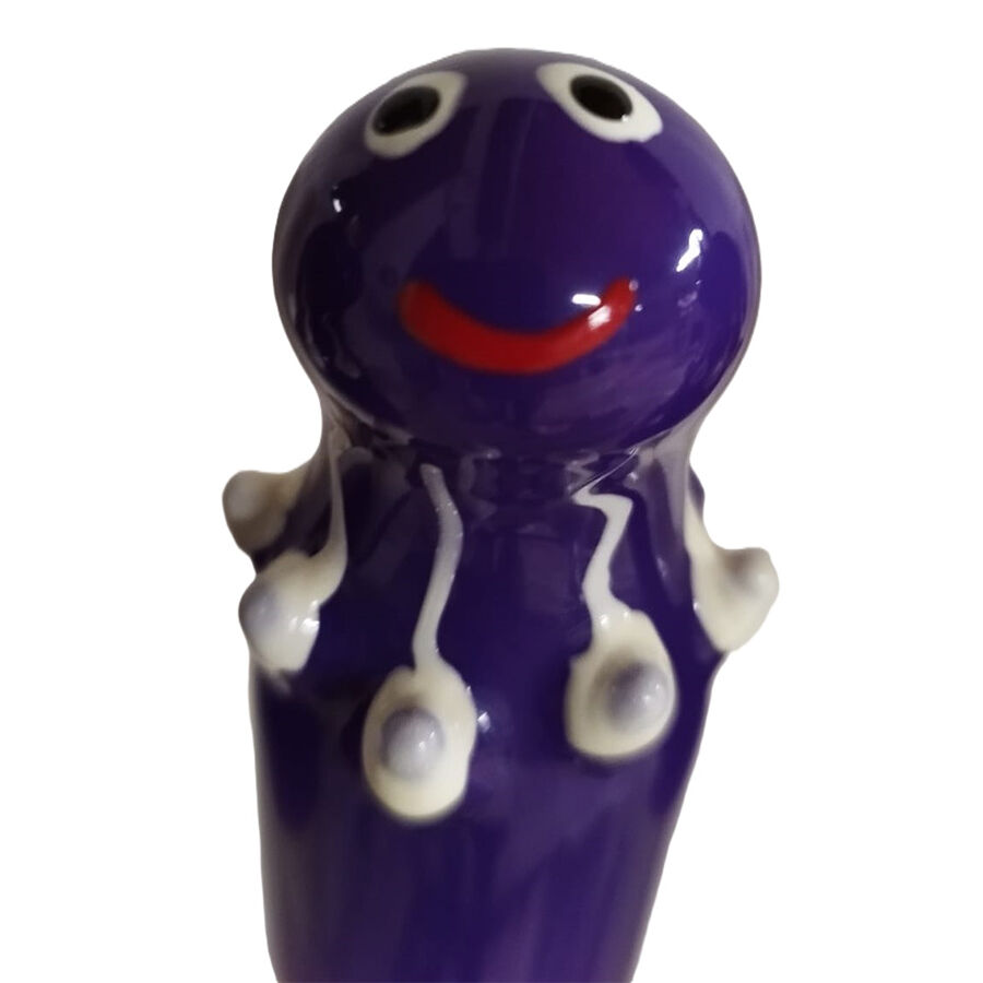 Imagen del artículo erótico CONDOMERIE - PRESERVATIVO DECORATIVO PINTADO A MANO PULPO MORADO de CONDOMERIE en la sección PRESERVATIVOS |Preservativos Divertidos de Millenial Sexshop.