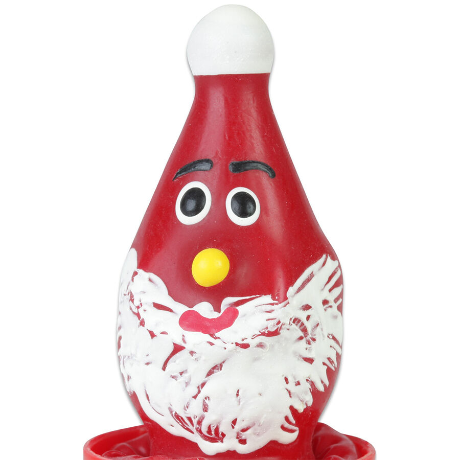 Imagen del artículo erótico CONDOMERIE - PRESERVATIVO DECORATIVO PINTADO A MANO SAN NICOLÁS de CONDOMERIE en la sección PRESERVATIVOS |Preservativos Divertidos de Millenial Sexshop.