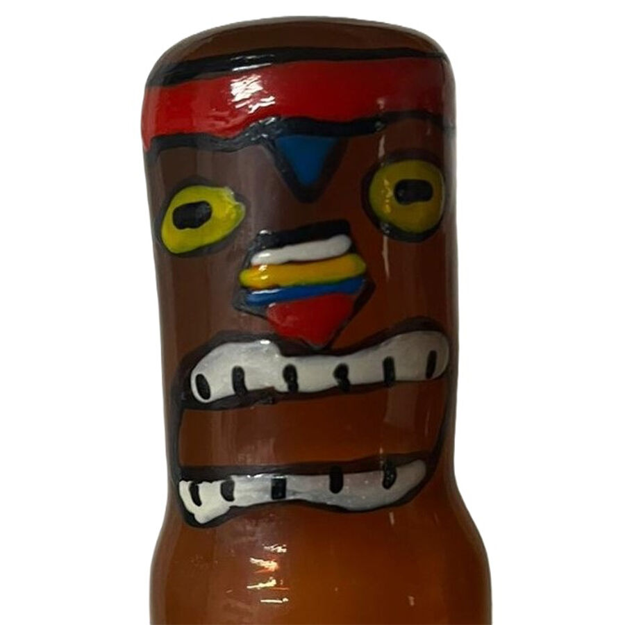 Imagen del artículo erótico CONDOMERIE - PRESERVATIVO DECORATIVO PINTADO A MANO TOTEM TIKI-HAWAII-03 de CONDOMERIE en la sección PRESERVATIVOS |Preservativos Divertidos de Millenial Sexshop.