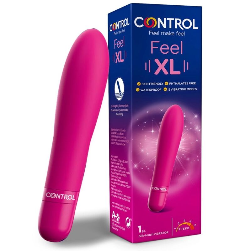 Imagen del artículo erótico CONTROL - FEEL XL BALA VIBRADORA de CONTROL TOYS en la sección JUGUETES BIENESTAR |Vibradores|Mini vibradores de Millenial Sexshop.