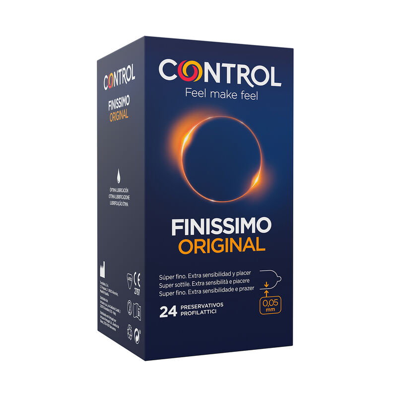 CONTROL - FINISSIMO PRESERVATIVOS 24 UNIDADES-MillenialSexshop-CONTROL CONDOMS Imagen del artículo erótico CONTROL - FINISSIMO PRESERVATIVOS 24 UNIDADES de CONTROL CONDOMS en la sección PRESERVATIVOS |Sensitivos de Millenial Sexshop.
