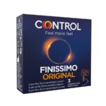 Imagen del artículo erótico CONTROL - FINISSIMO PRESERVATIVOS 3 UNIDADES de CONTROL CONDOMS en la sección PRESERVATIVOS |Sensitivos de Millenial Sexshop.