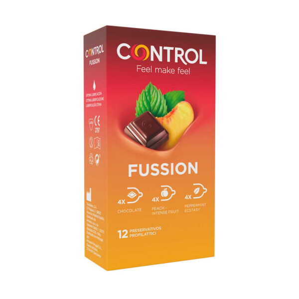 Imagen del artículo erótico CONTROL - FUSSION PRESERVATIVOS 12 UNIDADES de CONTROL CONDOMS en la sección PRESERVATIVOS |Sabores de Millenial Sexshop.