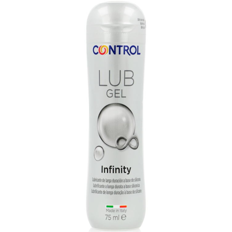 Imagen del artículo erótico CONTROL - INFINITY LUBRICANTE BASE SILICONA 75 ML de CONTROL LUBES en la sección DROGUERÍA |Lubricantes|Base Silicona de Millenial Sexshop.