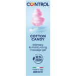 Imagen del artículo erótico CONTROL - MASAJE GEL 3 EN 1 ALGODÓN DE AZÚCAR 200 ML de CONTROL LUBES en la sección DROGUERÍA |Para Masajes|Aceites con Sabores de Millenial Sexshop.