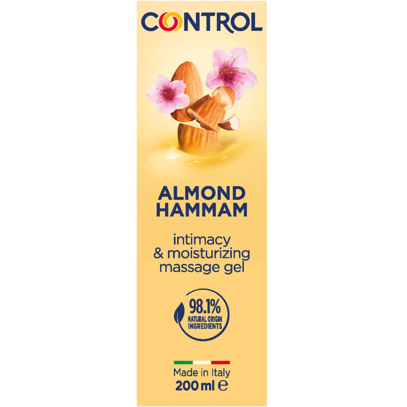 Imagen del artículo erótico CONTROL - MASAJE GEL 3 EN 1 LECHE DE ALMENDRA 200 ML de CONTROL LUBES en la sección DROGUERÍA |Lubricantes|Con deliciosos Sabores de Millenial Sexshop.