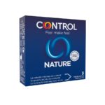 Imagen del artículo erótico CONTROL - NATURE PRESERVATIVOS 3 UNIDADES de CONTROL CONDOMS en la sección PRESERVATIVOS |Normales de Millenial Sexshop.