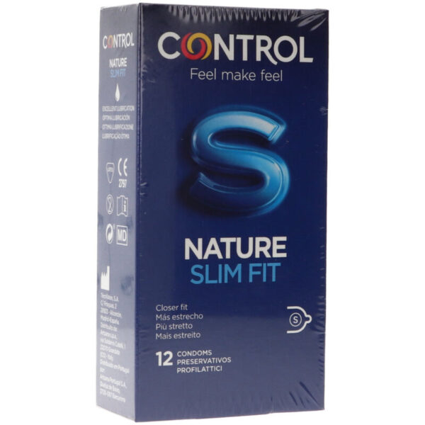 Imagen del artículo erótico CONTROL - NATURE SLIM FIT 12 UNIDADES de CONTROL CONDOMS en la sección PRESERVATIVOS |Sensitivos de Millenial Sexshop.