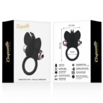 COQUETTE CHIC DESIRE - COCK RING BUTTERFLY ANILLO VIBRADOR NEGRO / GOLD - Imagen 8