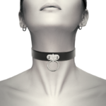 COQUETTE CHIC DESIRE - COLLAR CUERO VEGANO ACCESORIO WOMAN FETISH - Imagen 2