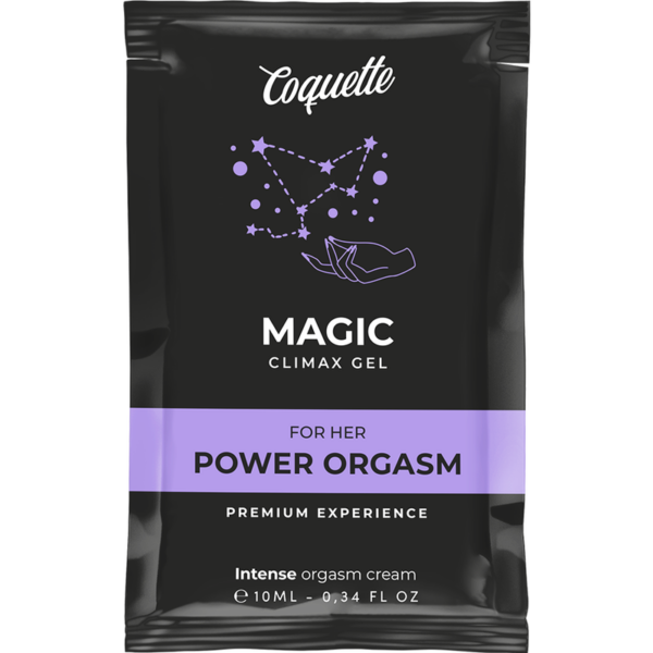 Imagen del artículo erótico COQUETTE CHIC DESIRE - POCKET MAGIC CLIMAX GEL FOR HER GEL POTENCIADOR ORGASMO 10 ML de COQUETTE COSMETICS en la sección DROGUERÍA |Estimulantes para Ellas|Intensificador Orgasmos de Millenial Sexshop.