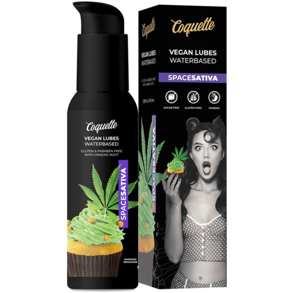 Imagen del artículo erótico COQUETTE CHIC DESIRE - PREMIUM EXPERIENCE LUBRICANTE VEGANO SPACE SATIVA 100 ML de COQUETTE COSMETICS en la sección DROGUERÍA |Lubricantes|Con deliciosos Sabores de Millenial Sexshop.