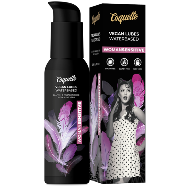 Imagen del artículo erótico COQUETTE CHIC DESIRE - PREMIUM EXPERIENCE LUBRICANTE VEGANO WOMANSENSITIVE 100 ML de COQUETTE COSMETICS en la sección DROGUERÍA |Lubricantes|Con deliciosos Sabores de Millenial Sexshop.