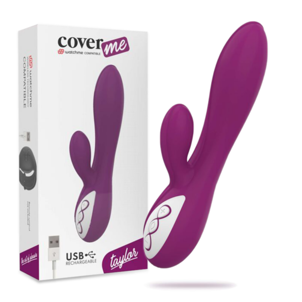 Imagen del artículo erótico COVERME - TAYLOR VIBRADOR COMPATIBLE CON WATCHME WIRELESS TECHNOLOGY de COVERME en la sección JUGUETES BIENESTAR |Vibradores|Vibradores control remoto de Millenial Sexshop.