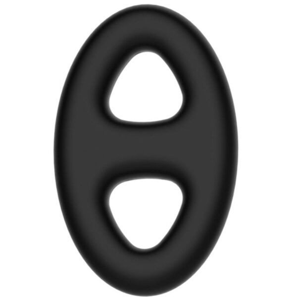 Imagen del artículo erótico CRAZY BULL - ANILLO SILICONA DOBLE SUPER SUAVE de CRAZY BULL en la sección JUGUETES BIENESTAR |Juguetes para Hombres|Accesorios para el pene|Anillos Pene|Anillos sin vibración de Millenial Sexshop.