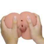 CRAZY BULL - BERNACE TRASERO VIBRADOR CON VAGINA Y ANO REALÍSTICO NATURAL CONTROL REMOTO - Imagen 8