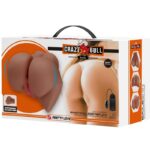 CRAZY BULL - EMILIA TRASERO VIBRADOR CON VAGINA Y ANO REALÍSTICO NATURAL CONTROL REMOTO - Imagen 9