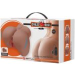 CRAZY BULL - MILA TRASERO VIBRADOR CON VAGINA Y ANO REALÍSTICO NATURAL CONTROL REMOTO - Imagen 9