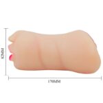 CRAZY BULL - ZOEY MASTUBADOR EN FORMA DE VAGINA DOBLE ENTRADA - Imagen 7