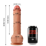 CYBER SILICOCK - FREEMAN REALÍSTICO SILICONA LÍQUIDA 20 CM -O- 3.8 CM - Imagen 2