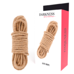 Imagen del artículo erótico DARKNESS - CUERDA JAPONESA 5 M JUTE de DARKNESS BONDAGE en la sección BDSM & BONDAGE |Bondage|Cuerdas de Millenial Sexshop.