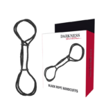 Imagen del artículo erótico DARKNESS - ESPOSAS MANOS O TOBILLOS  CUERDA 100% ALGODON de DARKNESS BONDAGE en la sección BDSM & BONDAGE |Bondage|Esposas de Millenial Sexshop.