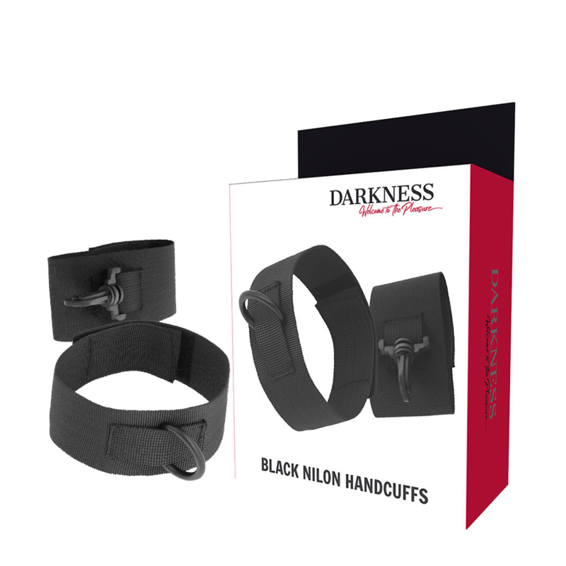 Imagen del artículo erótico DARKNESS - ESPOSAS NYLON PARA PRINCIPIANTES de DARKNESS BONDAGE en la sección BDSM & BONDAGE |Bondage|Esposas de Millenial Sexshop.