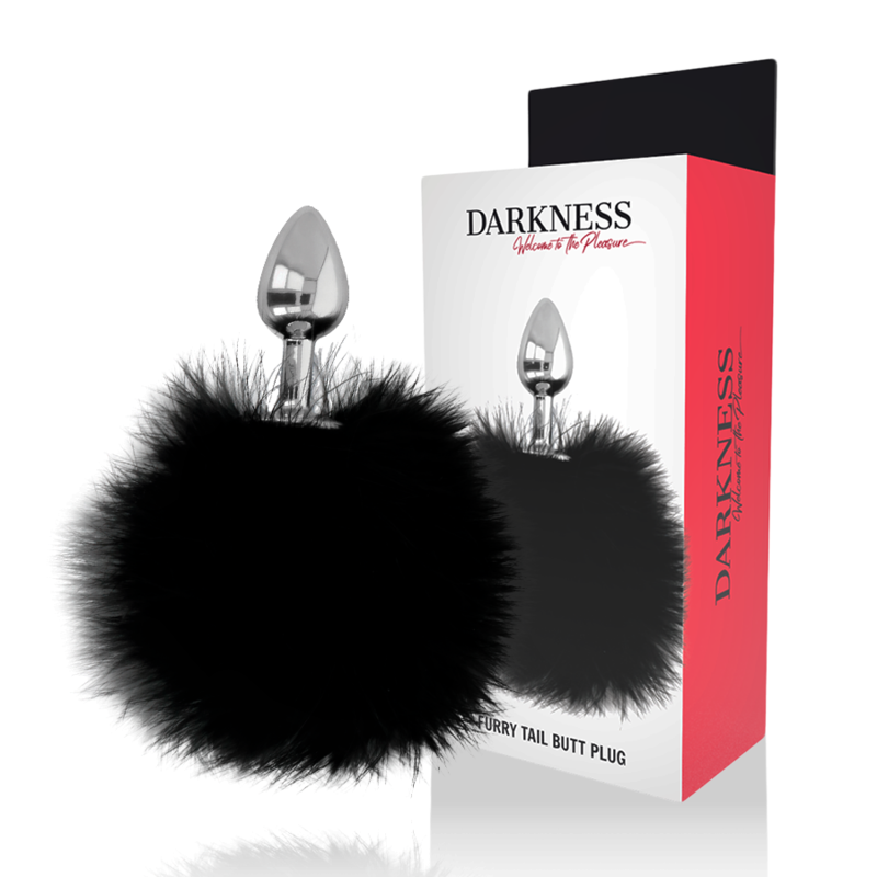 Imagen del artículo erótico DARKNESS - EXTRA BUTTPLUG ANAL CON COLA NEGRO 7 CM de DARKNESS ANAL en la sección JUGUETES BIENESTAR |Anal|Plugs Anales de Millenial Sexshop.