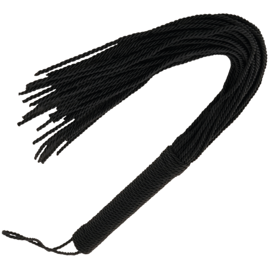 Imagen del artículo erótico DARKNESS - LÁTIGO BONDAGE NEGRO 50CM de DARKNESS SENSATIONS en la sección BDSM & BONDAGE |Artículos BDSM|Látigos BDSM de Millenial Sexshop.